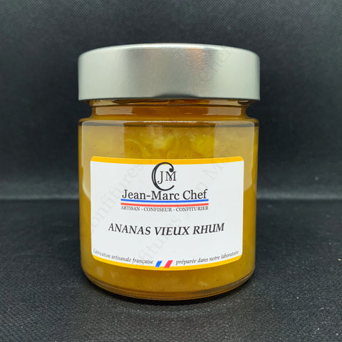 Confiture Ananas Vieux Rhum